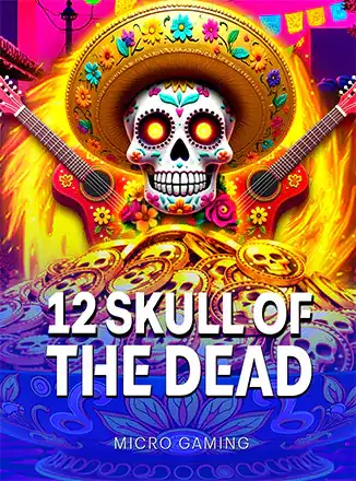 สล็อต Microgaming 12 Skulls of the Dead เว็บตรง 123PLAY