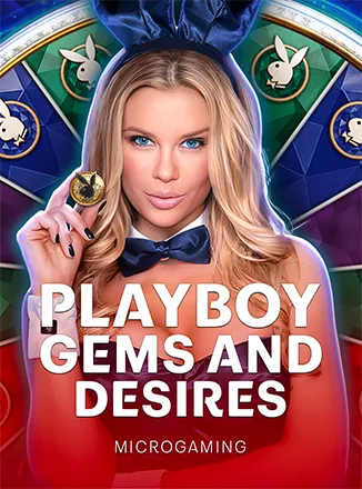 สล็อต Microgaming Playboy Gems and Desires เว็บตรง 123PLAY